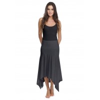 Jupe longue asymétrique Kym – Rendez-Vous Paris | Made in France