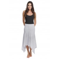 Jupe longue asymétrique en modal KYM