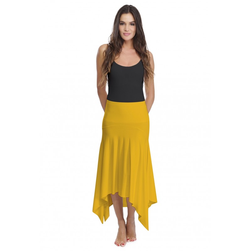 Jupe longue asymétrique en modal KYM Jupe longue asymétrique en modal KYM