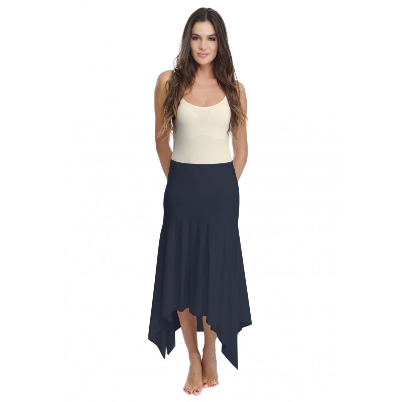 Jupe longue asymétrique en modal KYM Jupe longue asymétrique en modal KYM