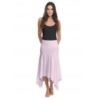 Jupe longue asymétrique en modal KYM
