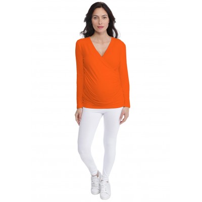 T-shirt cache-coeur de grossesse en modal IRIS
