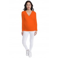 T-shirt cache-coeur de grossesse en modal IRIS