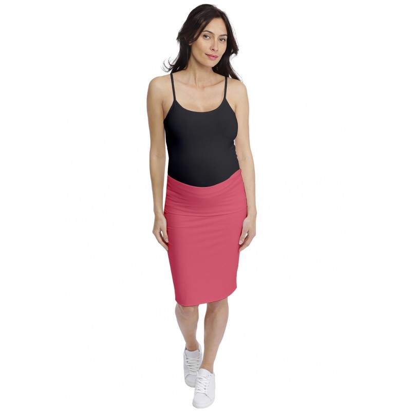 Jupe de grossesse en modal ROSE Jupe de grossesse en modal ROSE