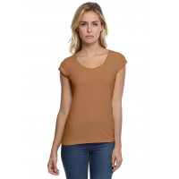 T-shirt col rond manches courtes en modal JOE02