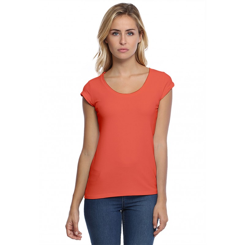 T-shirt col rond manches courtes en modal JOE02 T-shirt col rond manches courtes en modal JOE02
