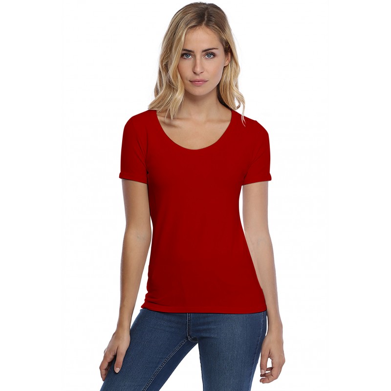 T-shirt col rond manches courtes en modal JOE03 T-shirt col rond manches courtes en modal JOE03