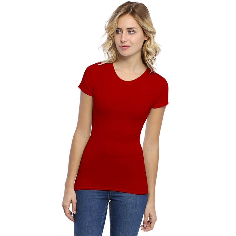 T-shirt ras du cou manches courtes en modal KATY02 T-shirt ras du cou manches courtes en modal KATY02