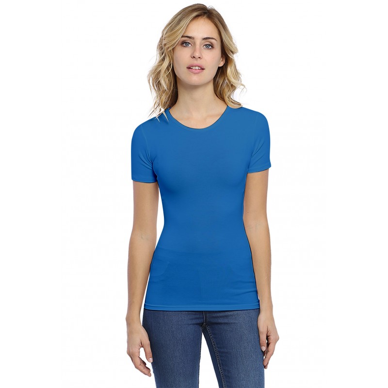 T-shirt ras du cou manches courtes en modal KATY03 T-shirt ras du cou manches courtes en modal KATY03