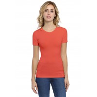 T-shirt ras du cou manches courtes en modal KATY03