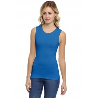 Débardeur col colletage ras du cou en modal KATY01