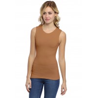 Débardeur col colletage ras du cou en modal KATY01
