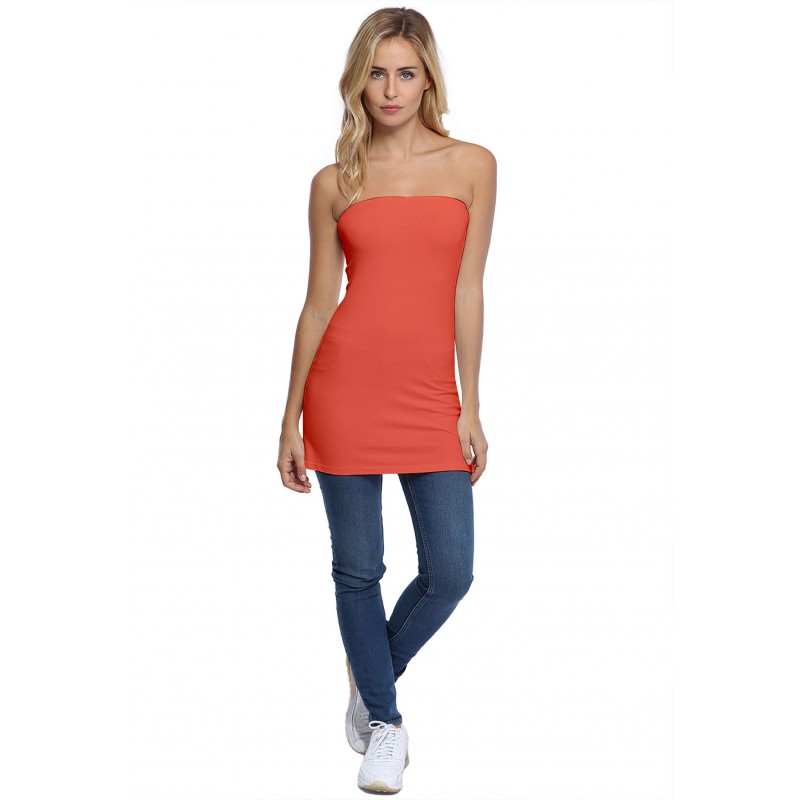 Bustier bandeau long en modal TUBE02 Bustier bandeau long en modal TUBE02