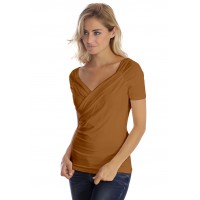 T-shirt cache-coeur manches courtes en modal GERRY01