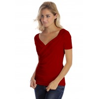 T-shirt cache-coeur manches courtes en modal GERRY01