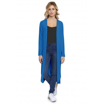 Gilet long à manches longues en modal YOLA