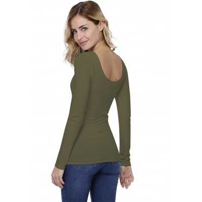 T-shirt Manches Longues Col Danseuse Roxane - Rendez-Vous Paris