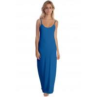 Robe longue fines bretelles en modal GIGI