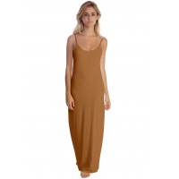 Robe longue fines bretelles en modal GIGI