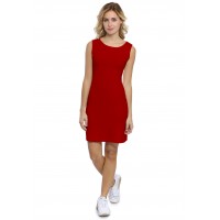 Robe col bateau sans manche en modal GUIMAUVE01