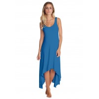 Robe déstructurée sans manches en modal ANEMONE