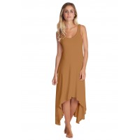 Robe déstructurée sans manches en modal ANEMONE
