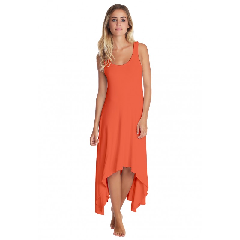 Robe déstructurée sans manches en modal ANEMONE Robe déstructurée sans manches en modal ANEMONE