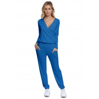 Combinaison pantalon taille élastique en maille modal PLUME