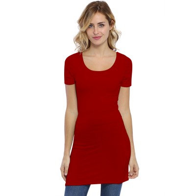 Tunique col danseuse manches courtes en modal ROXANE13