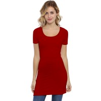 Tunique col danseuse manches courtes en modal ROXANE13