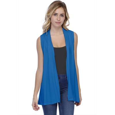 Gilet long sans manches en modal DEBO01