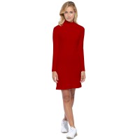 Robe col montant manches longues en maille modal PENNY20