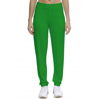 Pantalon coupe fluide taille élastique avec poches en maille modal JOELLE