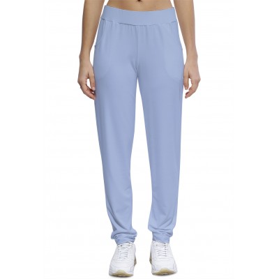 Pantalon coupe fluide taille élastique avec poches en maille modal JOELLE