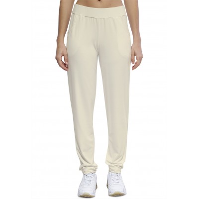 Pantalon coupe fluide taille élastique avec poches en maille modal JOELLE