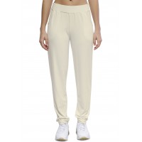 Pantalon coupe fluide taille élastique avec poches en maille modal JOELLE