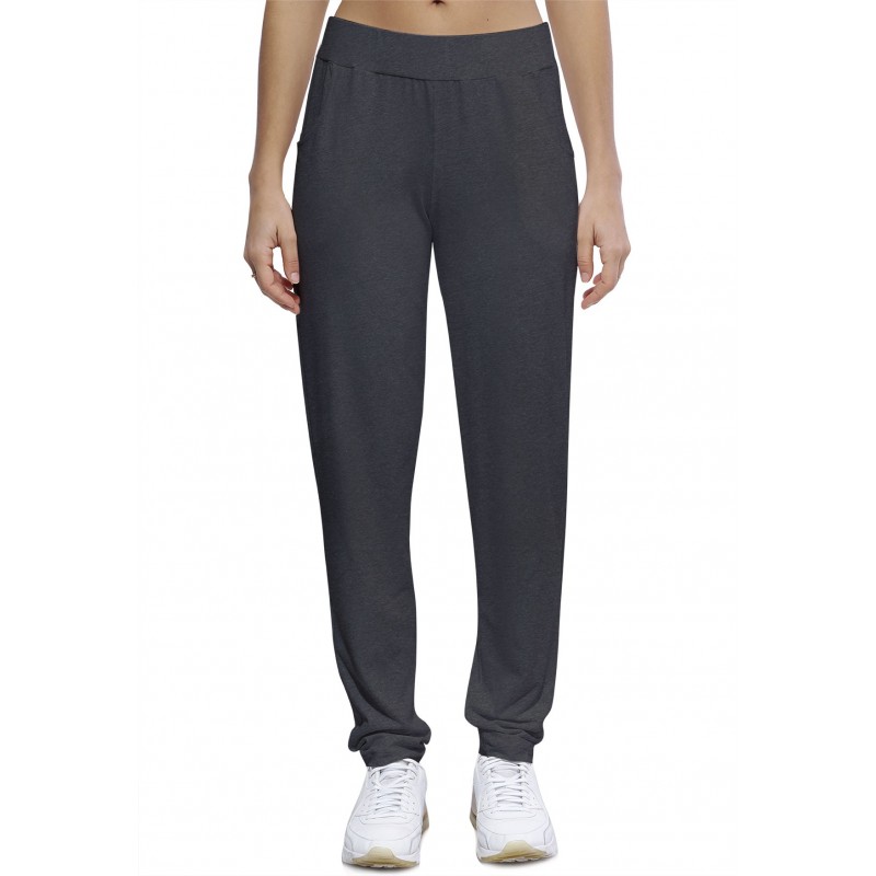 Pantalon coupe fluide taille élastique avec poches en maille modal JOELLE Pantalon coupe fluide taille élastique avec poches en maille modal JOELLE