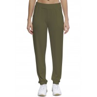 Pantalon coupe fluide taille élastique avec poches en maille modal JOELLE