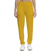 Pantalon coupe fluide taille élastique avec poches en maille modal JOELLE