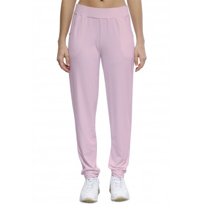 Pantalon coupe fluide taille élastique avec poches en maille modal JOELLE