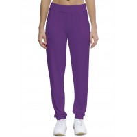 Pantalon coupe fluide taille élastique avec poches en maille modal JOELLE