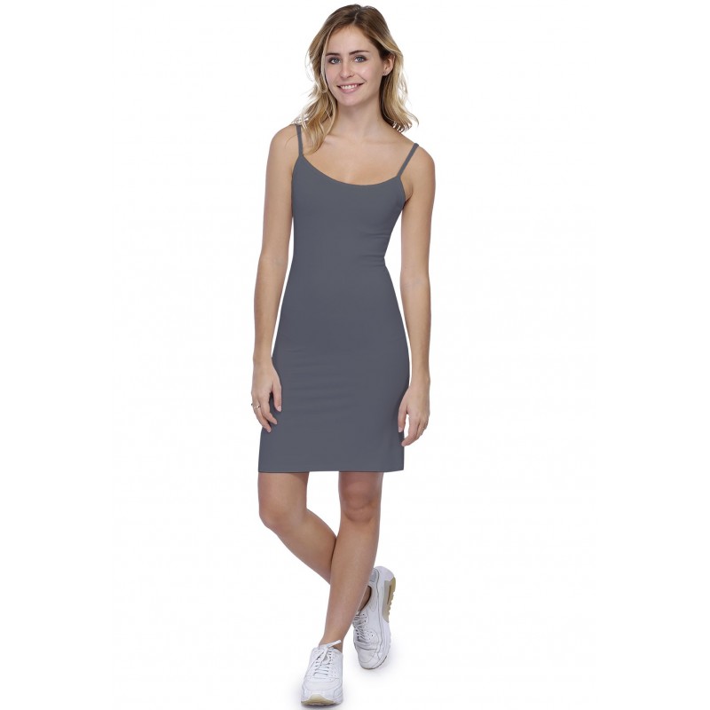 Robe fines bretelles en modal ALISON03 Robe fines bretelles en modal ALISON03