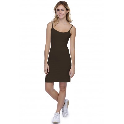 Robe fines bretelles en modal ALISON03