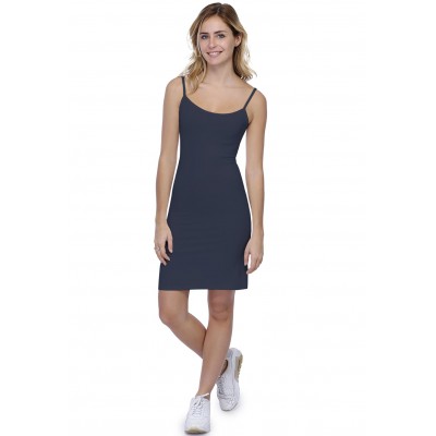 Robe fines bretelles en modal ALISON03