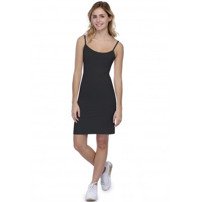 Robe fines bretelles en modal ALISON03