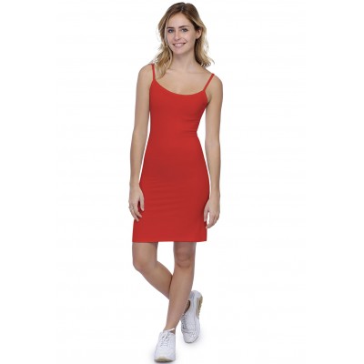 Robe fines bretelles en modal ALISON03