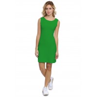 Robe col bateau sans manche en modal GUIMAUVE01