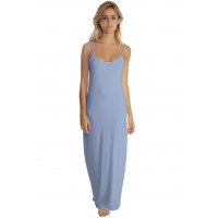 Robe longue fines bretelles en modal GIGI