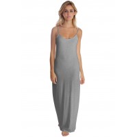 Robe longue fines bretelles en modal GIGI