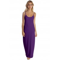 Robe longue fines bretelles en modal GIGI